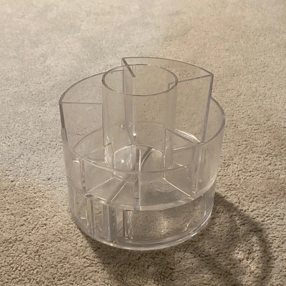 Clear Acrylic Makeup Organizer